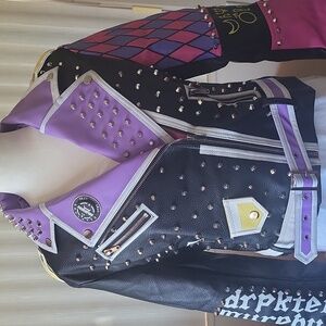 Darkshe Vegan Leather Jacket WO's  Size L NWT
